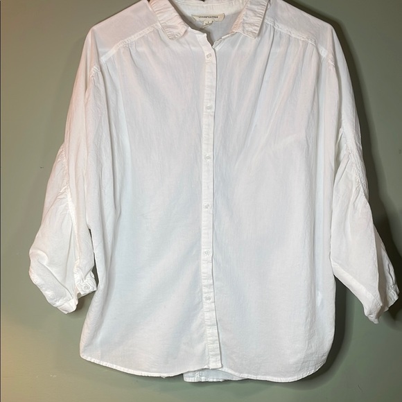 Dresses & Skirts - White Button-Up Shirt